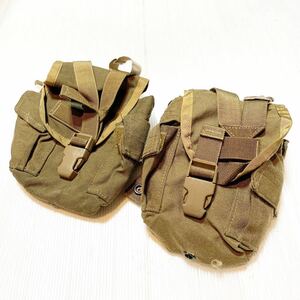 米海兵隊 実物放出品　USMC キャンティーンポーチ　2個セット