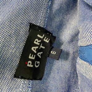 PG パーリーゲイツ ハーフジップシャツ 半袖シャツ メンズXL サイズ6の画像5