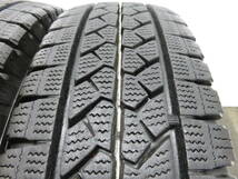 引取大歓迎！165/80R14 91/90N LT　冬4本 2019年製　ブリヂストン ブリザック BRIDGSTOnE BLIZZAK VL1　CO4-3-2_画像5