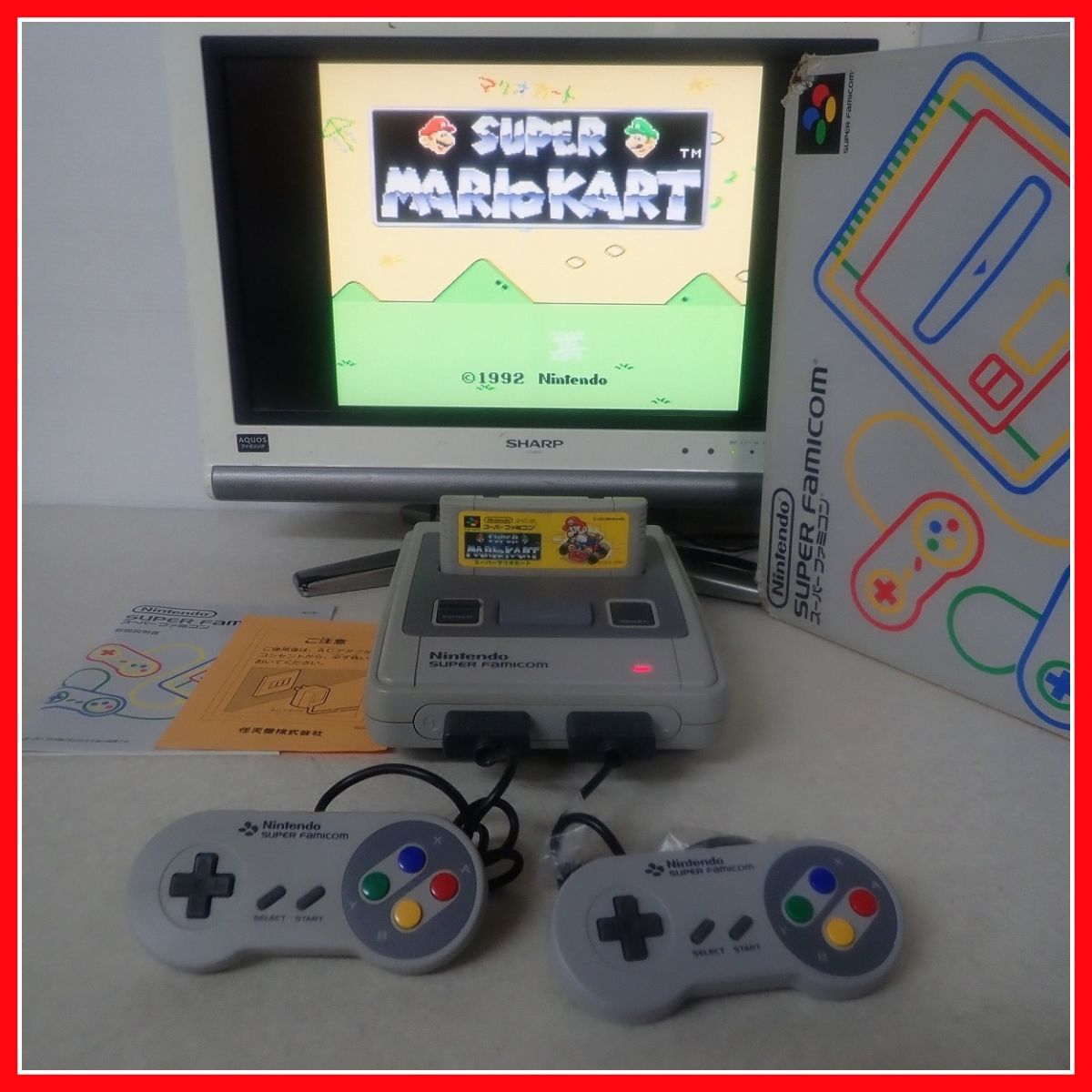 スーパーファミコン 後期型 新古品-