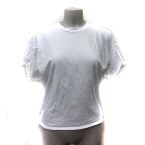 ザヴァージニア The Virgnia Tシャツ カットソー 切替 半袖 900 白 ホワイト /YI レディース