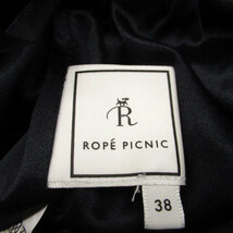 ロペピクニック ROPE Picnic スカーチョ ガウチョパンツ 七分丈 38 ネイビー 紺 /MS6 レディース_画像5