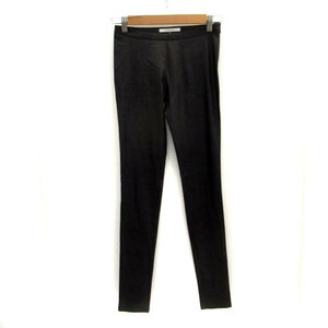  Anne shunt man ENCHANTEMENT jeggings skinny pants long height 34 black black /MS19 lady's 