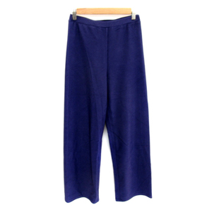  Stunning Lure STUNNING LURE rib pants Easy pants strut long height plain 1 navy blue navy /SY5 lady's 