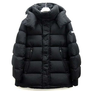 モンクレール MONCLER スビラン SOUBIRAN 19-20AW ダウン ジャケット フード ブラック 黒 ボーイズ14A 164cm メンズ0相当 キッズ 国内正規