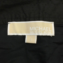 マイケルマイケルコース Michael michael kors スカート フレア ミニ タック パンチング 2 黒 ブラック レディース_画像5