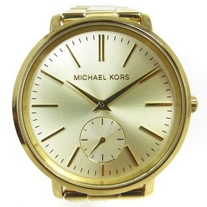 マイケルコース MICHAEL KORS スモセコ 腕時計 アナログ クオーツ MK-3500 ゴールドカラー ウォッチ ■SM0 レディース
