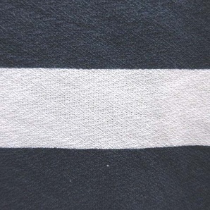 イッカ ikka Tシャツ カットソー 半袖 クルーネック ボーダー M 紺 ネイビー /CT ■MO メンズの画像5