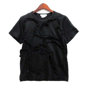 コムデギャルソン COMME des GARCONS フリル Tシャツ 半袖 ブラック 黒 XS AD2010 GF-T046 レディース