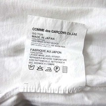 コムデギャルソン COMME des GARCONS ドット カーディガン ドッキング Tシャツ 長袖 黒 ブラック XS AD2010 GG-T026 レディース_画像4