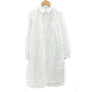  As Know As as know as рубашка One-piece mi утечка длина длинный рукав белый /YM36 женский 