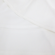 未使用品 ストロベリーフィールズ STRAWBERRY-FIELDS フレアスカート ひざ丈 無地 1 白 ホワイト /FF50 レディース_画像4