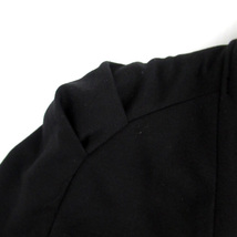 未使用品 ムルーア MURUA テーラードジャケット ミドル丈 シングルボタン 無地 F 黒 ブラック /SM5 レディース_画像4