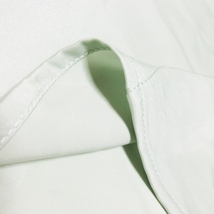 エミプラス emi+ ブラウス Vネック 半袖 ツイスト 光沢感 とろみ M 緑 グリーン /AO3 ☆ レディース_画像5