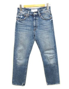 マザー mother HIGH WAISTED HIKER HOVER DENIM ハイウエスト ハイカー ホバー デニムパンツ 加工 ジーンズ 27 レディース