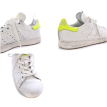 アディダスオリジナルス adidas originals STAN SMITH スニーカー ローカット レザー US4.5 22.5cm 白 黄色 EE5820 /YO1 レディース_画像7