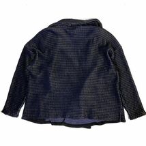 美品 17AW イッセイミヤケ ISSEY MIYAKE Chromatic Fantasia 極光色 ドレープ ニット カーディガン ジャケット アウター_画像8