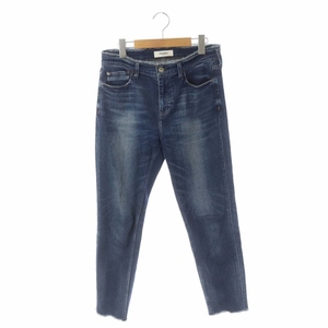 ヘルシーデニム Healthy denim Salt カットオフデニムパンツ ジーンズ テーパード ジッパーフライ 25 青 ブルー HL58427 レディース