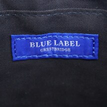 ブルーレーベルクレストブリッジ BLUE LABEL CRESTBRIDGE メッシュクラッチバッグ リボン 茶 ダークブラウン /IN ■OS レディース_画像4