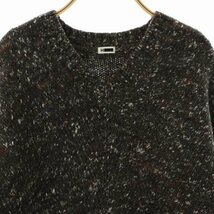 エイチビューティアンドユース H BEAUTY&YOUTH ALPACA COLOR V NECK KNIT Vネックニット セーター アルパカシルク混 長袖_画像4