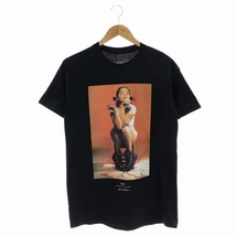 ジャーナルスタンダード × ケビン カミンズ × ビョーク Bjork Tシャツ カットソー プリント 半袖 M 黒 ブラック /DF ■OS メンズ_画像1