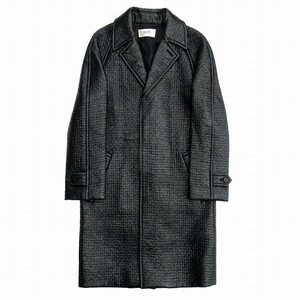 未使用品 19ss セリーヌ ラグランスリーブ マック コート パイソン ボンディング ロング ジャケット ブルゾン エディ期 44 メンズ ▼４