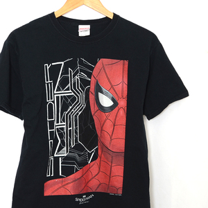 MT2162 マーベル　MARVEL Tシャツ M 肩48 スパイダーマン 映画 アメリカ古着 メール便可 xq