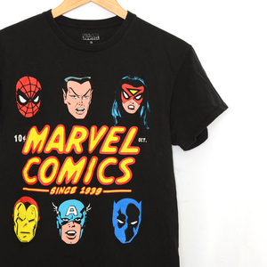 MT2240 マーベルコミック アベンジャーズ Tシャツ S 肩46 マーベル MARVEL 映画 アメリカ古着 メール便可 xq