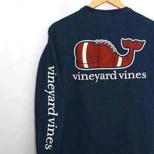 ST3143 ヴィンヤード・ヴァインズ Vineyard vines ロンTシャツ S 肩幅45 ケンタッキー アメリカ古着 メール便可 xq