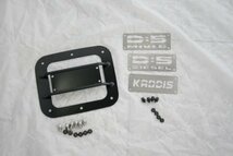ロードハウス カディス フュエルリッドプロテクター ブラック ロゴパネル：MIVEC ROAD HOUSE KADDIS KD-EX16004 送料無料_画像1