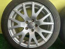 225/50R17 2018年ノーマル ブリヂストン　REGNO GR-XT タイヤアルミセット　アウディ純正5穴 PCD112 ET+50 17×8.5J 57mm アウディ TT 8_画像7