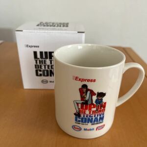 ルパン　コナン★ マグカップ★コップ★EXPRESS　 ESSO MOBIL ★未使用