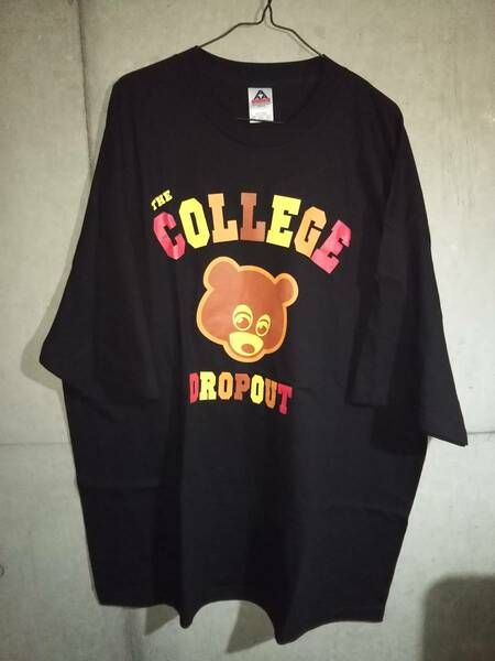 レア 04's Kanye West THE COLLEGE DROPOUT Tシャツ ヴィンテージ デッドストック カニエ・ウェスト THE TRUTH TOUR 2004 当時物 YEEZY