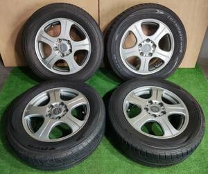 195/65R15 TOYO TRANPATH MP-Z【2019年】(社外アルミホイール) 15X6JJ ET43 5H/114.3 4本セット！