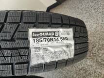 ★未使用タイヤ★185/70R14　YOKOHAMA/ICEGUARD6 IG60 【２０２1年】4本セット！5S-121-B_画像2