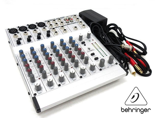 初売り Behringer アナログミキサー 24チャンネル4バス 1ノブコンプ