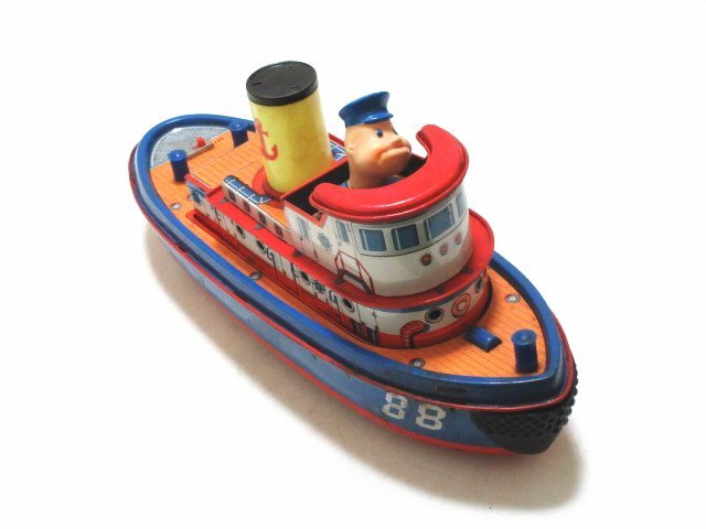 ヤフオク! -「ブリキ おもちゃ」(船、ボート) (乗り物)の落札相場