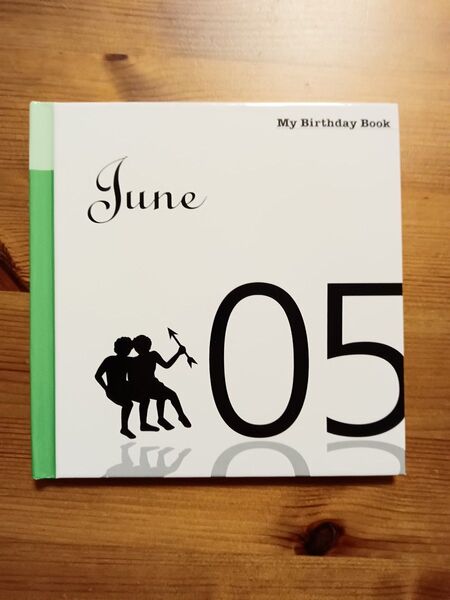 6月5日お誕生日の方へ(バースデーBOOK)