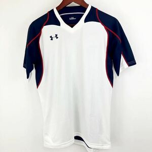 UNDER ARMOUR アンダーアーマー 半袖 Tシャツ メンズ MD 白 紺 ホワイト ネイビー スポーツ トレーニング ウェア 速乾 ドライ インナー