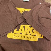 XLARGE エクストララージ 半袖 Tシャツ メンズ S 茶 ブラウン プリント ロゴ 90年代 LA アメカジ ストリート カジュアル ゴリラ ウェア_画像5
