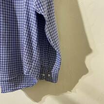 vintage euro cotton check shirt ヨーロッパ古着 ビンテージ 長袖シャツ チェックシャツ ドイツ製 コットンシャツ 70s 80s_画像7