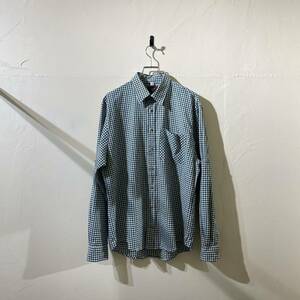 vintage euro Tyrol check shirt ヨーロッパ古着 ビンテージ 長袖シャツ チロルシャツ チェックシャツ ギンガムチェック 70s 80s 90s