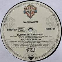 ◆ Van Halen - Jump ◆12inch ドイツ盤 ディスコ!_画像3