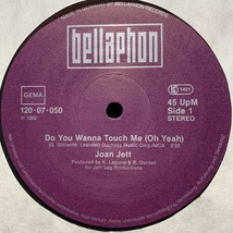 ◆ Joan Jett - Do You Wanna Touch Me (Oh Yeah) ◆12inch ドイツ盤 ディスコ!_画像2