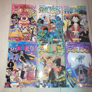 ONE PIECE 98-103巻 6冊セット レンタル落ち