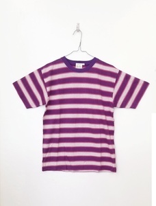 PEARL DIVERパールダイバー/2234252ジャガード半袖Tシャツ/600 purple/L