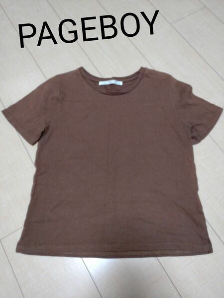 PAGEBOY ページボーイ シンプル 半袖Tシャツ