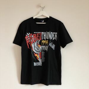 未使用品　DIVIDED H&M ブラック文字柄Tシャツ