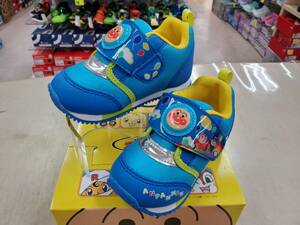  new goods prompt decision 13.0cm* moon Star Anpanman APM B45 baby Kids casual shoes * velcro Magic shoes pretty!......