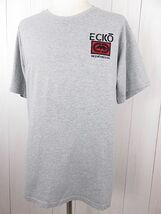 エコーアンリミテッド　ECKO　UNLTD.　半袖Tシャツ　グレー　刺繍入り　XL_画像2